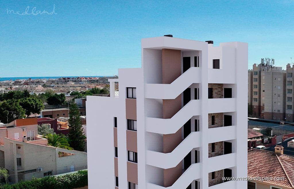 2 Zimmer Apartment zu verkaufen in Torrevieja mit Pool Garage - 269.000 € (Ref: 10082142)
