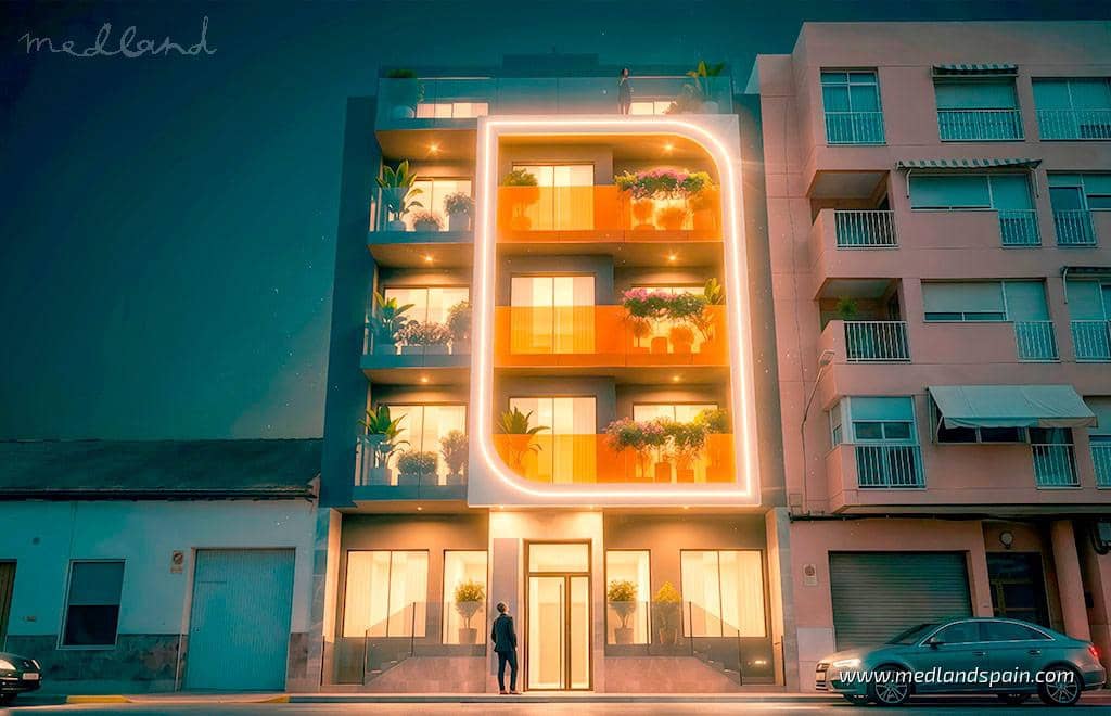 2 chambre Appartement à vendre à Guardamar del Segura avec piscine - 215 000 € (Ref: 10099049)