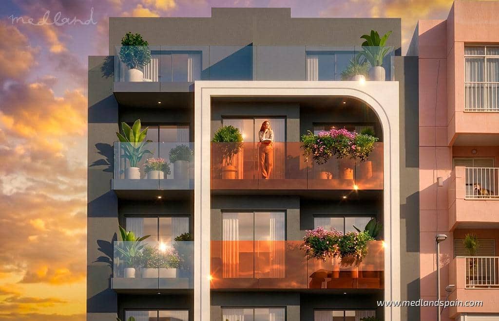2 chambre Appartement à vendre à Guardamar del Segura avec piscine - 215 000 € (Ref: 10099049)
