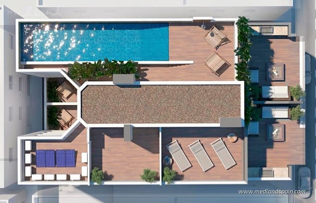 2 soveværelse Lejlighed til salg i Guardamar del Segura med swimmingpool - € 315.000 (Ref: 10099052)