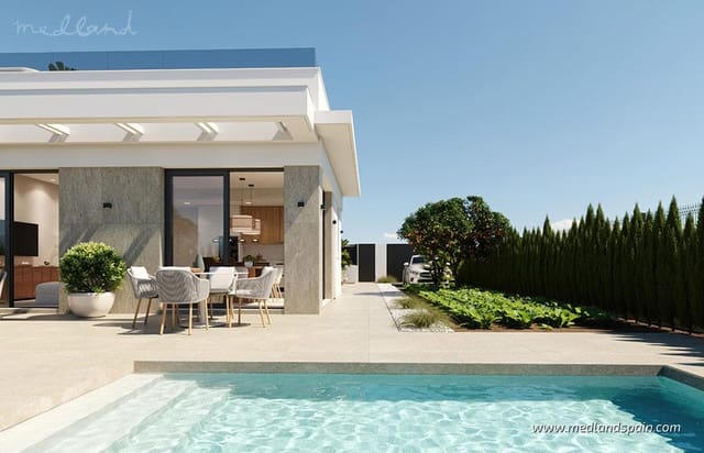 2 makuuhuone Huvila myytävänä paikassa Hacienda del Alamo, Fuente Alamo de Murcia mukana uima-altaan 
autotalli - 311 900 € (Ref: 10140439)
