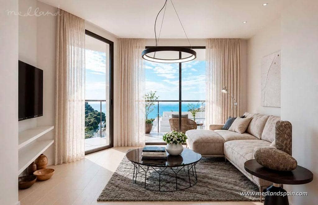 2 sypialnia Apartament na sprzedaż w La Villajoyosa / Vila Joiosa z basenem garażem - 640 000 € (Ref: 10144979)