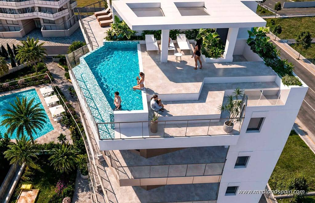 2 sypialnia Apartament na sprzedaż w La Villajoyosa / Vila Joiosa z basenem garażem - 640 000 € (Ref: 10144979)