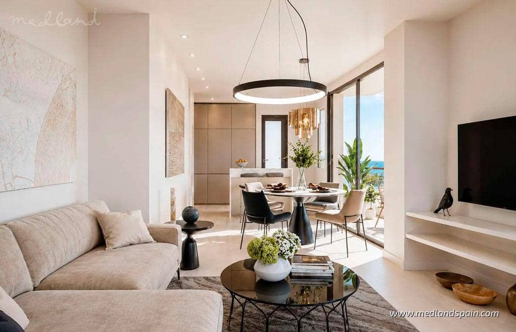 2 slaapkamer Appartement te koop in La Villajoyosa / Vila Joiosa met zwembad garage - € 385.000 (Ref: 10144980)