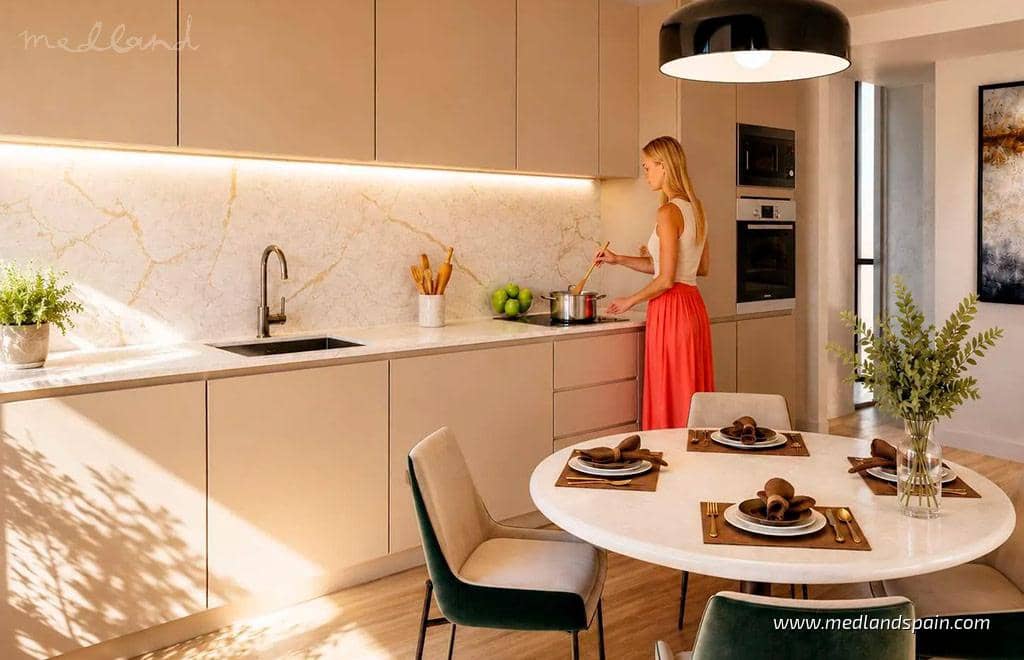 2 slaapkamer Appartement te koop in La Villajoyosa / Vila Joiosa met zwembad garage - € 385.000 (Ref: 10144980)
