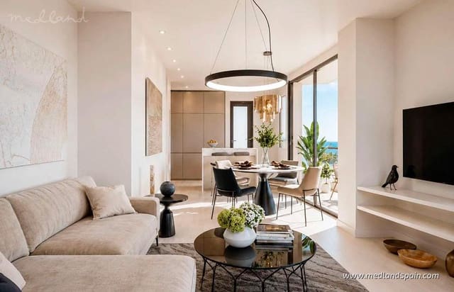 Apartamento de 2 habitaciones en La Villajoyosa / Vila Joiosa en venta con piscina garaje - 385.000 € (Ref: 10144980)