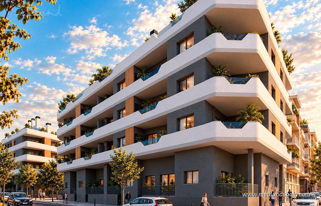 1 soveværelse Lejlighed til salg i Santa Pola med swimmingpool garage - € 285.000 (Ref: 10163574)