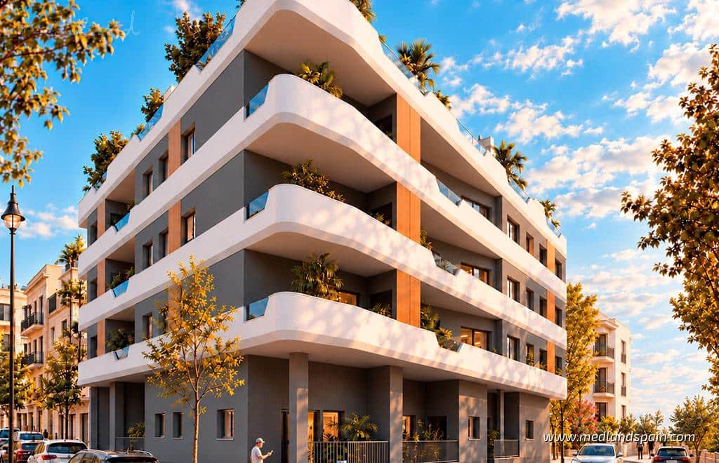 1 soveværelse Lejlighed til salg i Santa Pola med swimmingpool garage - € 285.000 (Ref: 10163574)