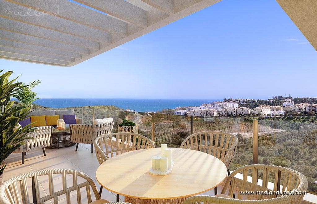 2 Zimmer Apartment zu verkaufen in Mijas Costa mit Pool Garage - 495.000 € (Ref: 10170037)