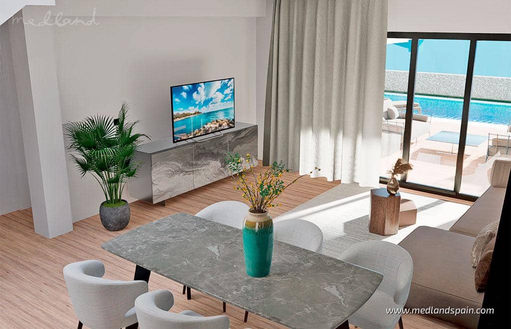 3 slaapkamer Appartement te koop in Finestrat met zwembad garage - € 439.900 (Ref: 10180768)