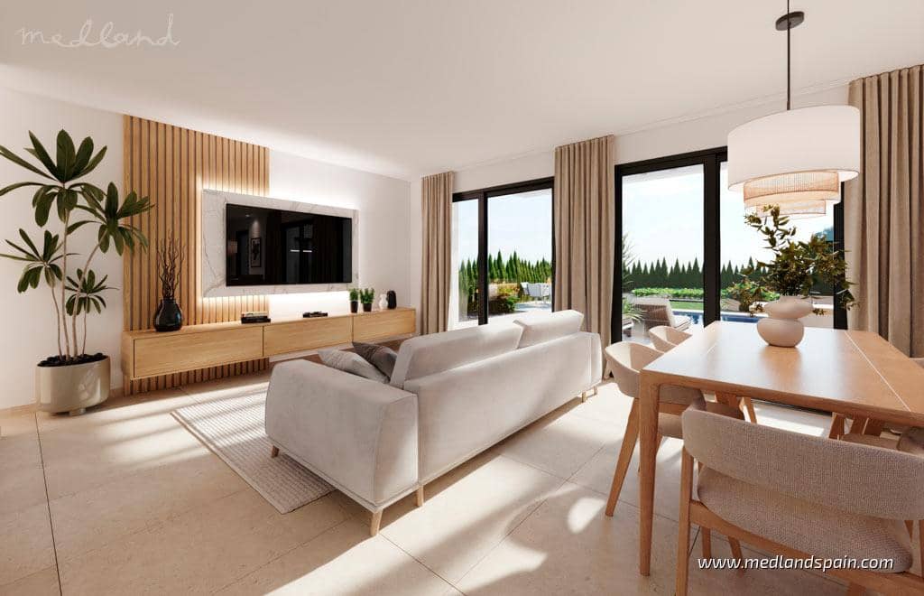 3 soveværelse Villa til salg i Hacienda del Alamo med swimmingpool garage - € 375.900 (Ref: 10181020)