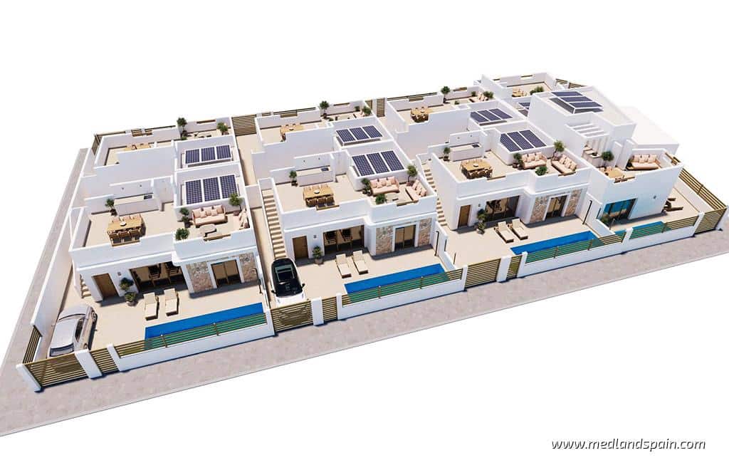 2 soveværelse Villa til salg i Roldan med swimmingpool garage - € 339.900 (Ref: 10185876)