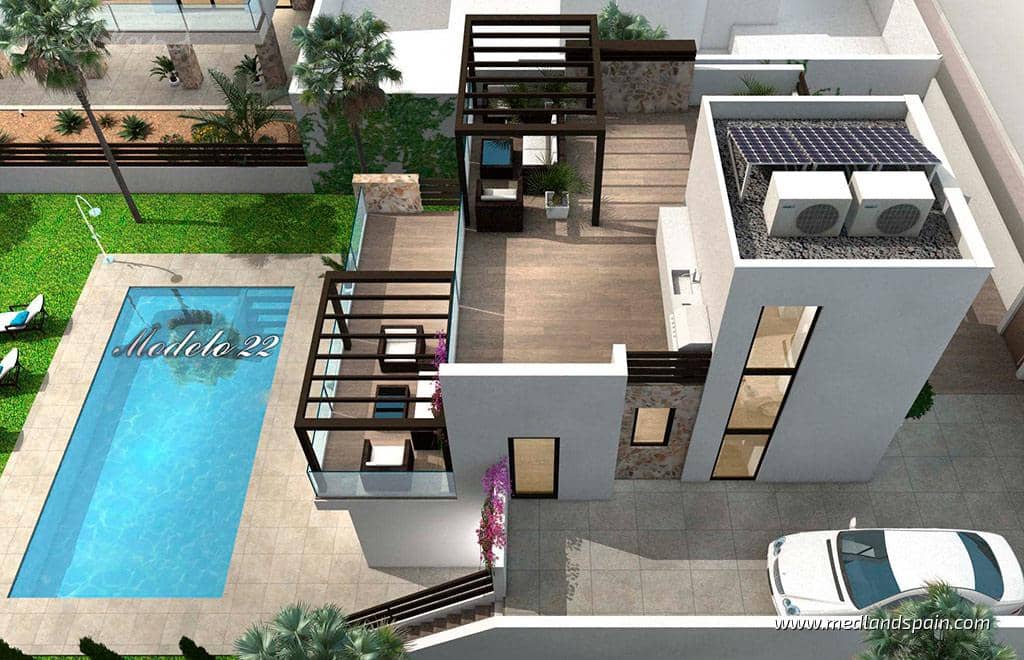 Chalet de 3 habitaciones en La Marquesa en venta con piscina garaje - 834.000 € (Ref: 5878904)