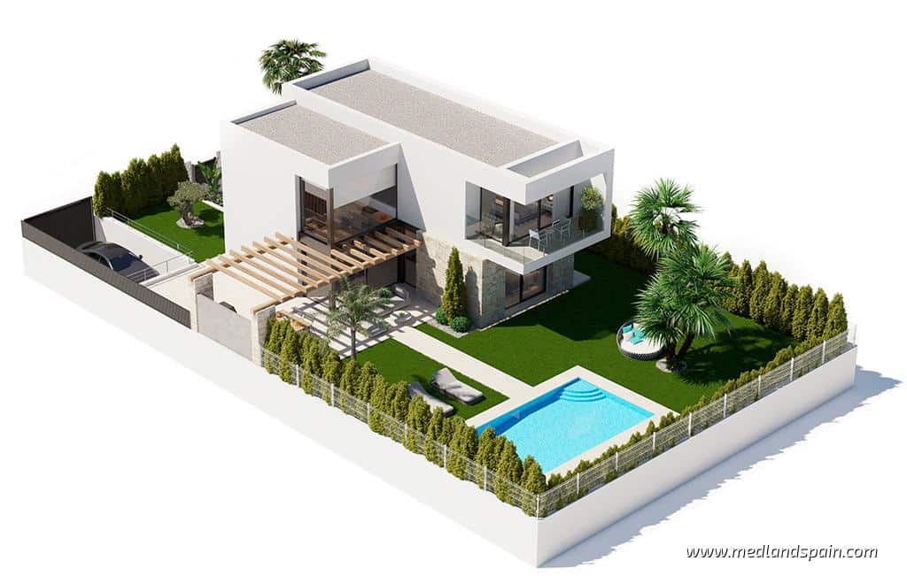 3 soverom Villa til salgs i Finestrat med svømmebasseng garasje - € 1 145 000 (Ref: 6861232)