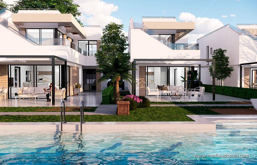 3 sypialnia Willa na sprzedaż w Pilar de la Horadada z basenem garażem - 420 000 € (Ref: 7049241)