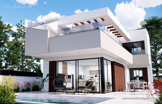 3 soverom Villa til salgs i Pinar de Campoverde, Pilar de la Horadada med svømmebasseng garasje - € 460 000 (Ref: 7049257)