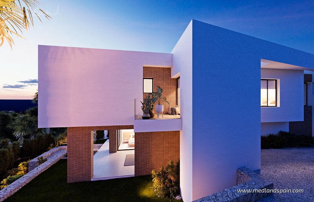 3 sypialnia Willa na sprzedaż w Cumbre del Sol z basenem garażem - 2 073 000 € (Ref: 7279936)