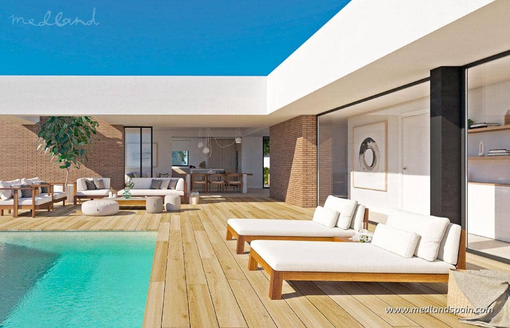 3 sypialnia Willa na sprzedaż w Cumbre del Sol z basenem garażem - 2 073 000 € (Ref: 7279936)