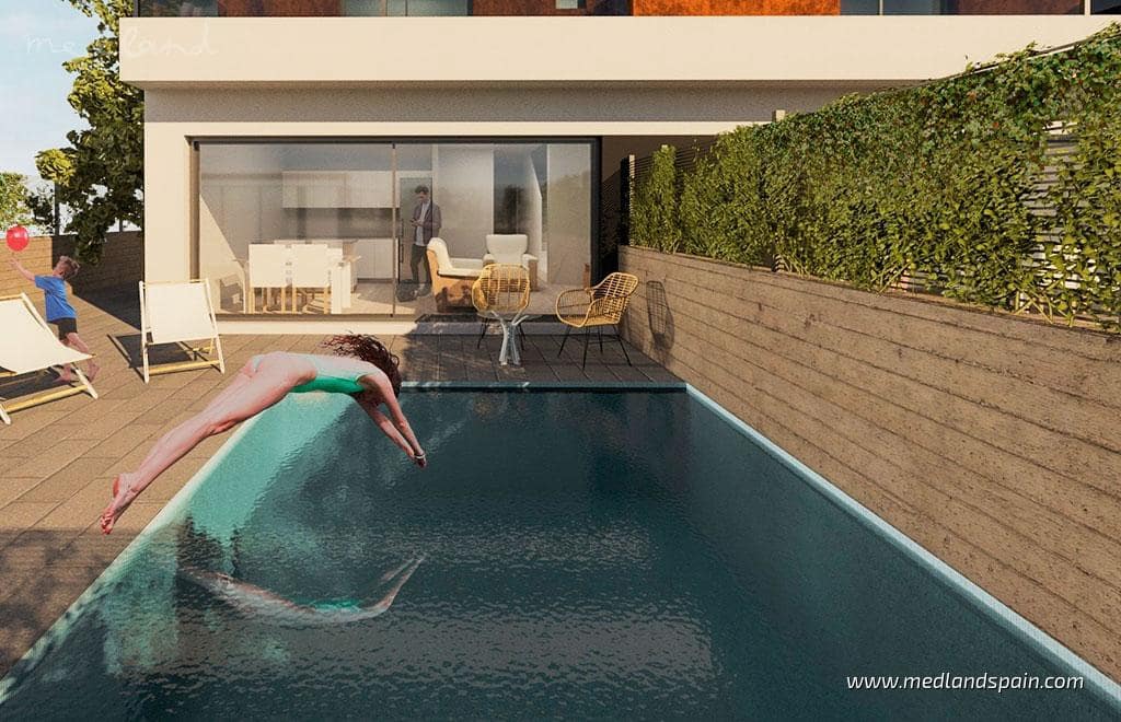 3 makuuhuone Huvila myytävänä paikassa Pilar de la Horadada mukana uima-altaan 
autotalli - 379 900 € (Ref: 7318531)