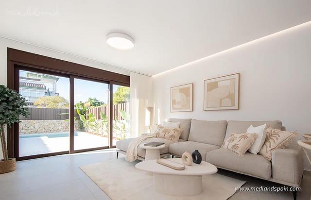 3 sypialnia Willa na sprzedaż w Mil Palmeras, Pilar de la Horadada z basenem garażem - 559 900 € (Ref: 7427709)