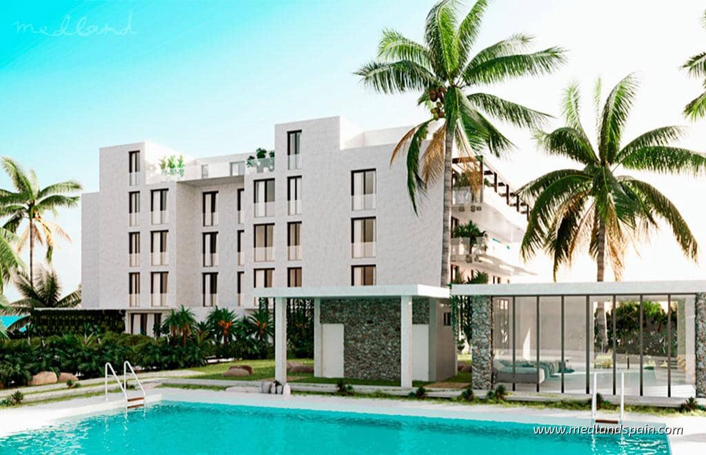 3 makuuhuone Huoneisto myytävänä paikassa Mijas Costa mukana uima-altaan 
autotalli - 466 000 € (Ref: 7461255)