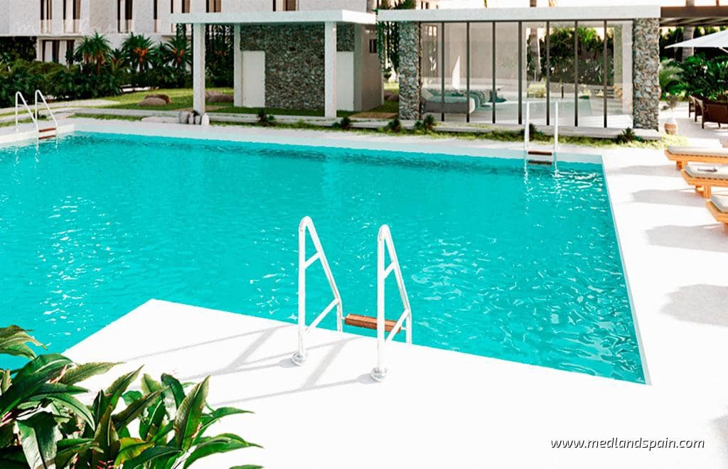 3 makuuhuone Huoneisto myytävänä paikassa Mijas Costa mukana uima-altaan 
autotalli - 466 000 € (Ref: 7461255)