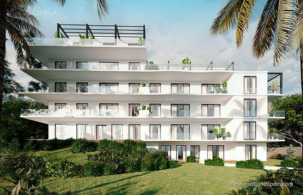 3 makuuhuone Huoneisto myytävänä paikassa Mijas Costa mukana uima-altaan 
autotalli - 466 000 € (Ref: 7461255)