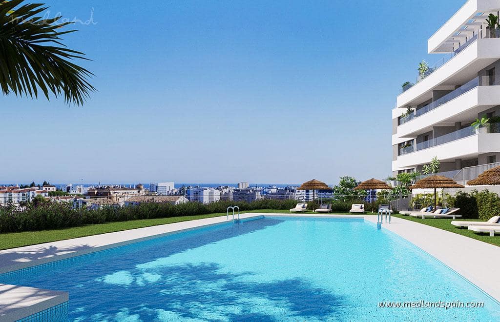 2 Zimmer Apartment zu verkaufen in Estepona mit Pool Garage - 470.000 € (Ref: 7754775)