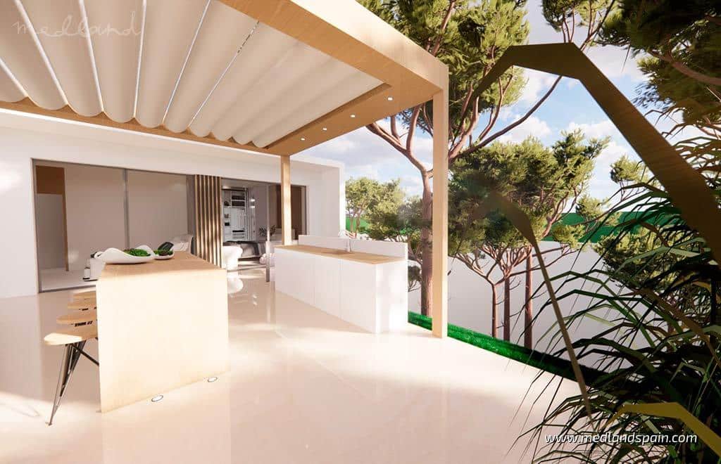 Chalet de 3 habitaciones en Pinar de Campoverde en venta con piscina garaje - 845.000 € (Ref: 7842948)