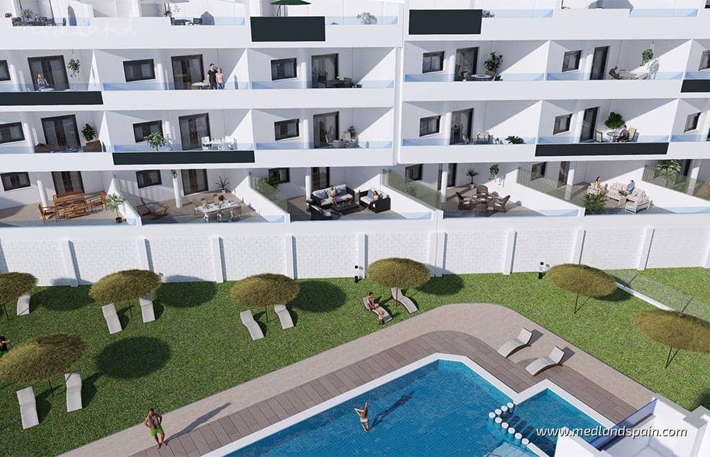 2 bedroom Apartment for sale in Los Altos with pool garage - € 245,000 (Ref: 7891068)