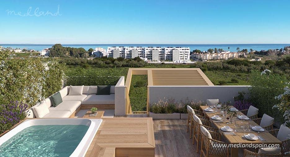 2 soveværelse Lejlighed til salg i Denia med swimmingpool garage - € 341.000 (Ref: 7987720)