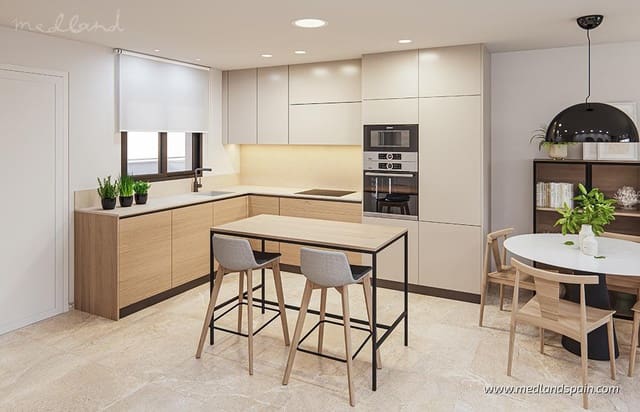 2 makuuhuone Huoneisto myytävänä paikassa Las Piscinas Naturales, Torrevieja mukana uima-altaan - 315 000 € (Ref: 8038245)