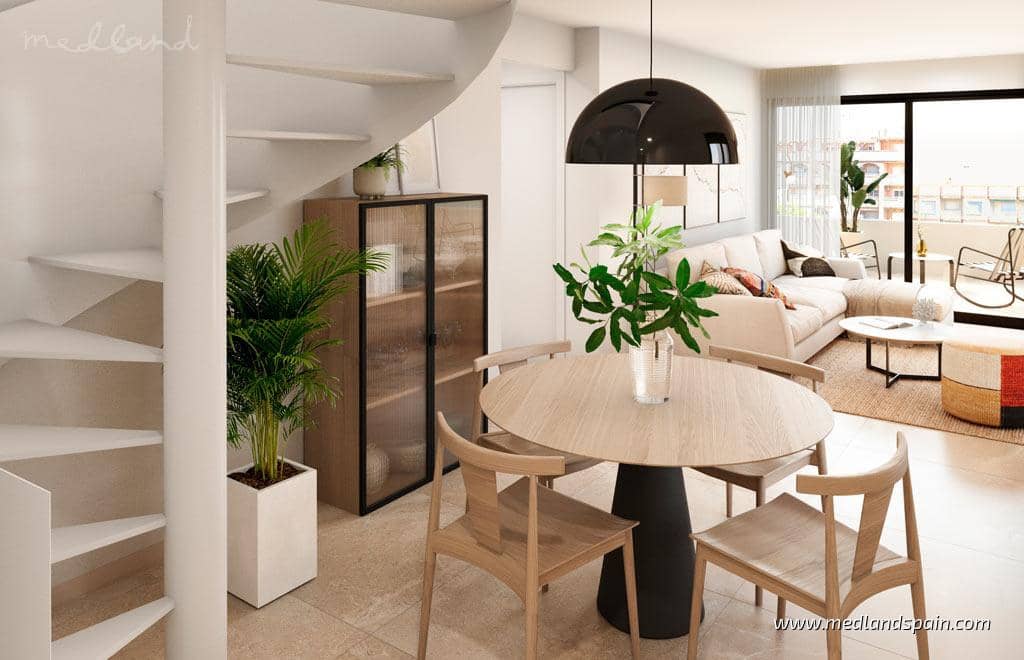 3 makuuhuone Huoneisto myytävänä paikassa Torrevieja mukana uima-altaan - 405 000 € (Ref: 8038249)