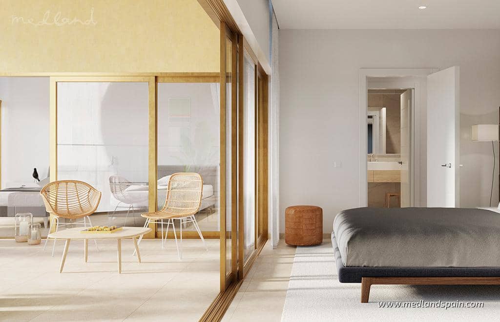 3 sypialnia Apartament na sprzedaż w Benidorm z basenem garażem - 1 065 000 € (Ref: 8065698)