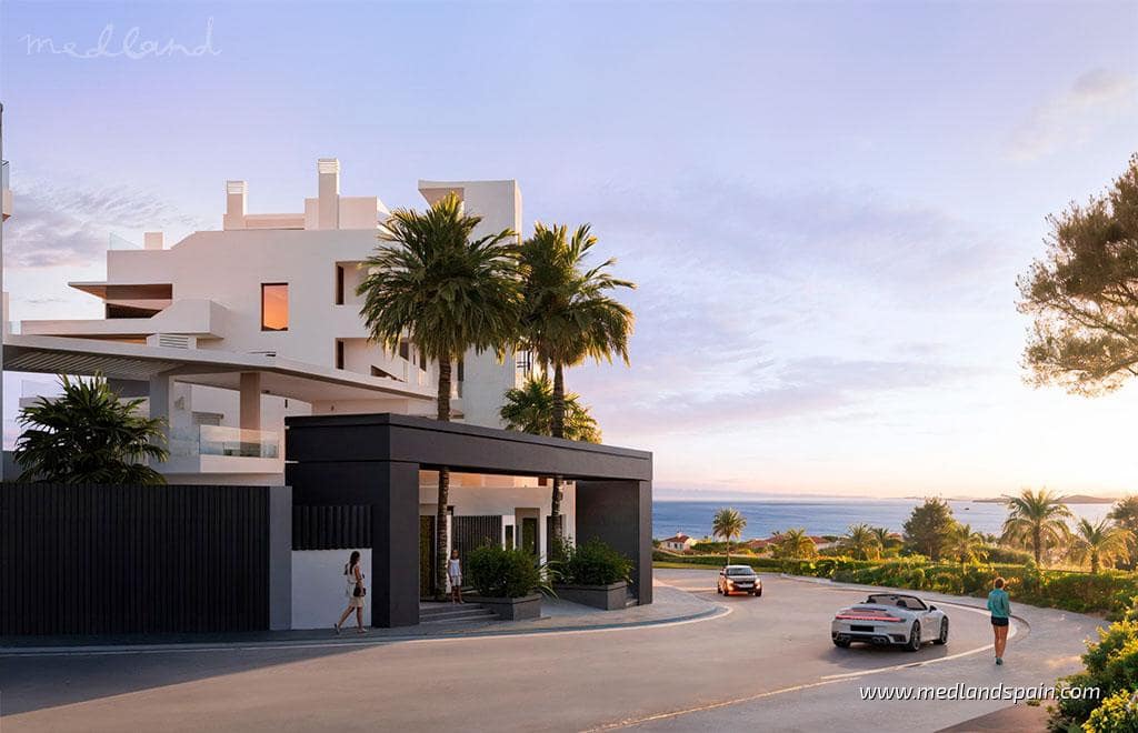 3 makuuhuone Huoneisto myytävänä paikassa Mijas Costa mukana uima-altaan 
autotalli - 570 000 € (Ref: 8098287)