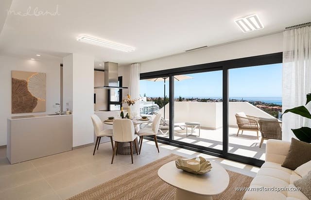 3 sypialnia Apartament na sprzedaż w Mijas Costa, Mijas z basenem garażem - 570 000 € (Ref: 8098287)