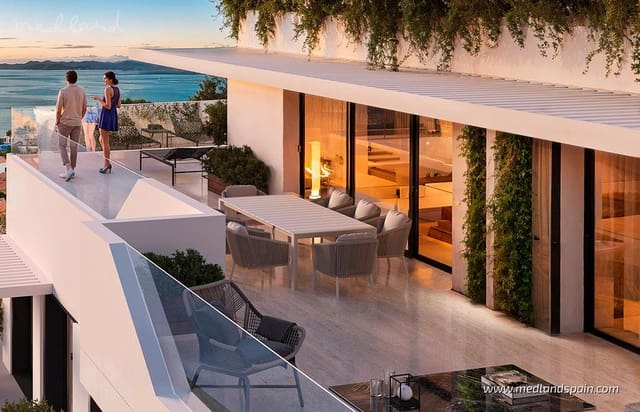 2 soveværelse Lejlighed til salg i Mijas Costa, Mijas med swimmingpool garage - € 890.000 (Ref: 8098294)