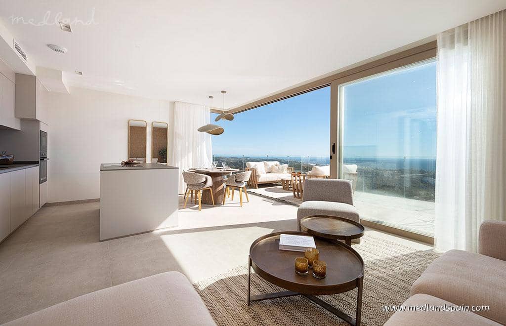 2 sypialnia Apartament na sprzedaż w Mijas Costa z basenem garażem - 915 000 € (Ref: 8113377)