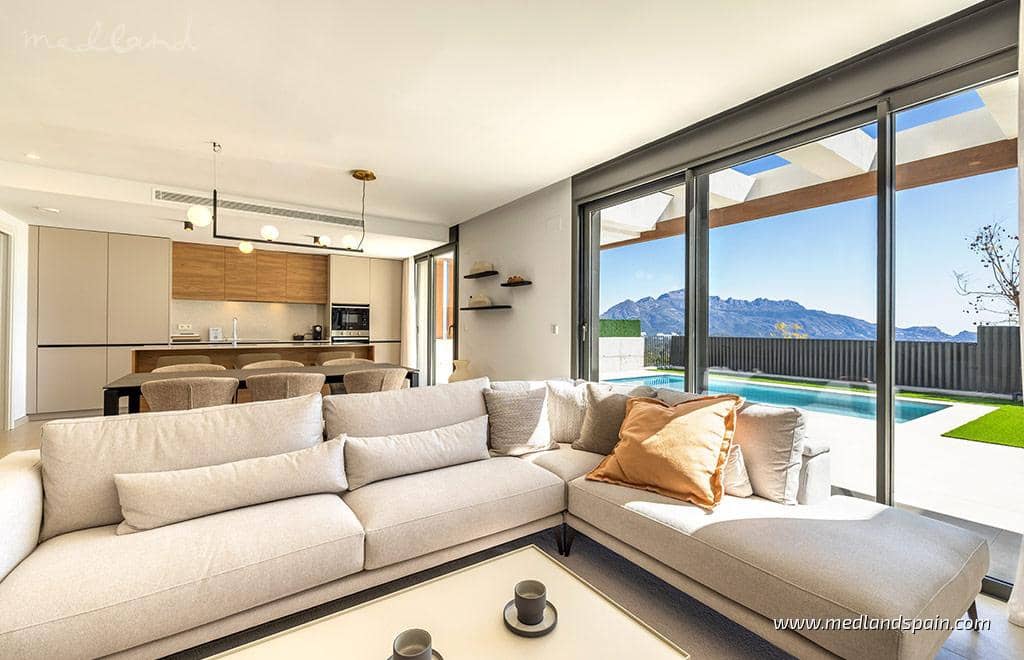 3 sovrum Villa till salu i Polop med garage - 570 400 € (Ref: 8216280)