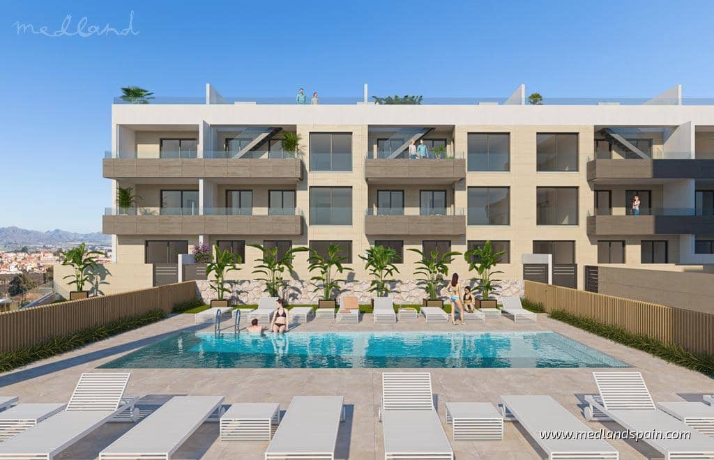 2 soveværelse Lejlighed til salg i Aguilas med swimmingpool garage - € 232.000 (Ref: 8286807)