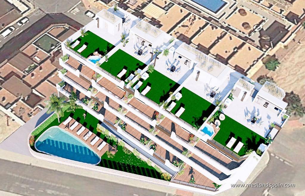 2 soveværelse Lejlighed til salg i Benijofar med swimmingpool - € 421.000 (Ref: 8327524)