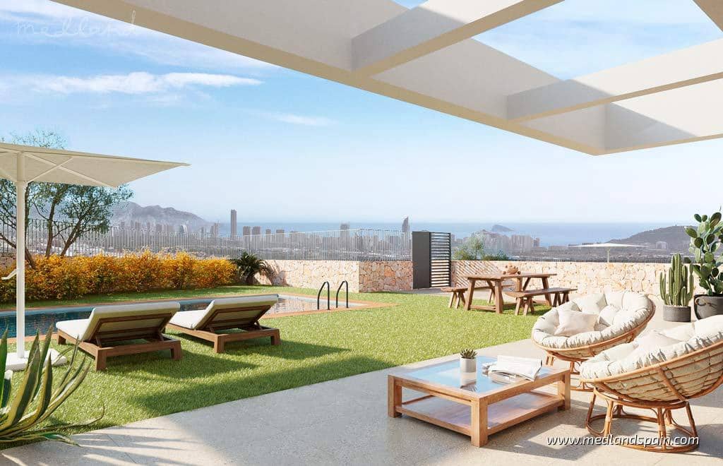 4 quarto Moradia para venda em Finestrat com piscina garagem - 555 000 € (Ref: 8339888)