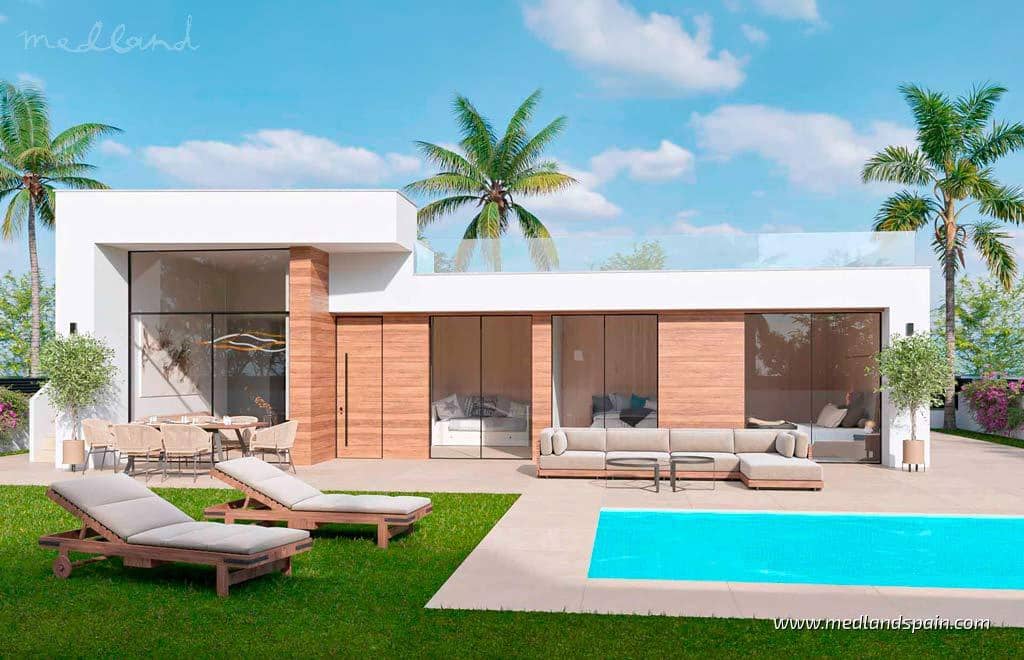 3 soveværelse Villa til salg i Alhama de Murcia med swimmingpool garage - € 335.000 (Ref: 8359838)