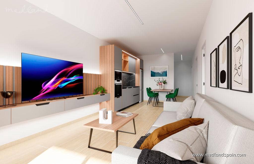 2 slaapkamer Appartement te koop in Guardamar del Segura met zwembad garage - € 225.000 (Ref: 8373925)