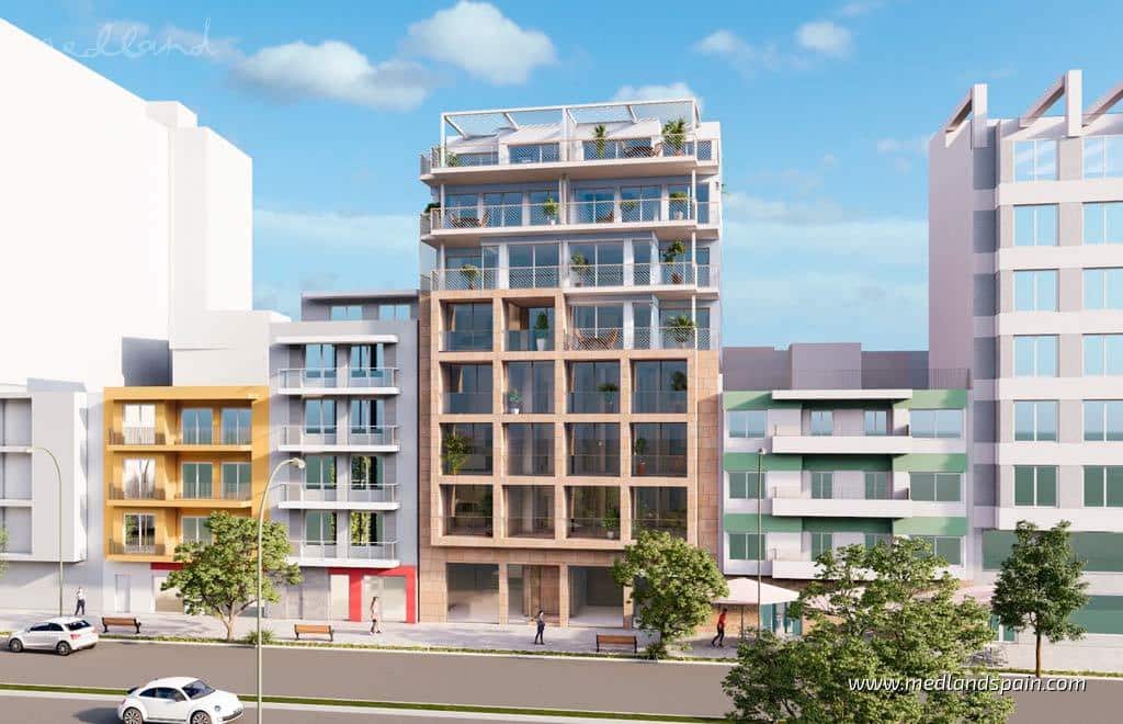1 makuuhuone Huoneisto myytävänä paikassa La Villajoyosa / Vila Joiosa mukana uima-altaan - 254 000 € (Ref: 8377850)