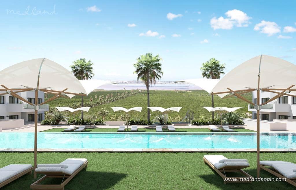 2 quarto Apartamento para venda em Los Balcones com piscina - 299 900 € (Ref: 8398976)