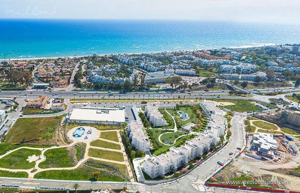 2 soveværelse Lejlighed til salg i New Golden Mile med swimmingpool garage - € 475.900 (Ref: 8450815)