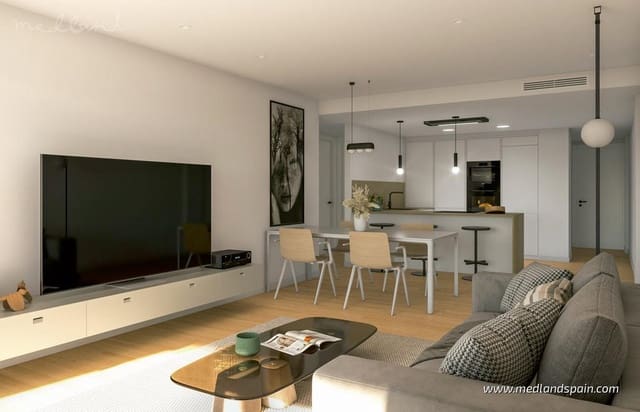 2 Zimmer Apartment zu verkaufen in Aspe mit Pool Garage - 365.000 € (Ref: 8493585)