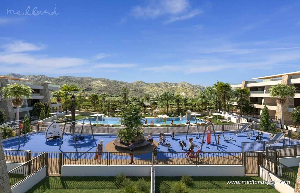 2 soverom Leilighet til salgs i Elche / Elx med svømmebasseng garasje - € 295 000 (Ref: 8493587)