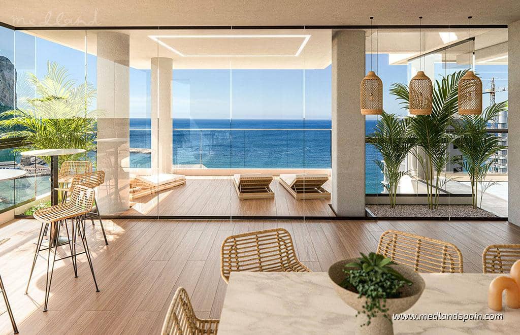 3 sovrum Lägenhet till salu i Calpe / Calp med pool garage - 1 650 000 € (Ref: 8505958)